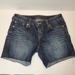 Express jean shorts